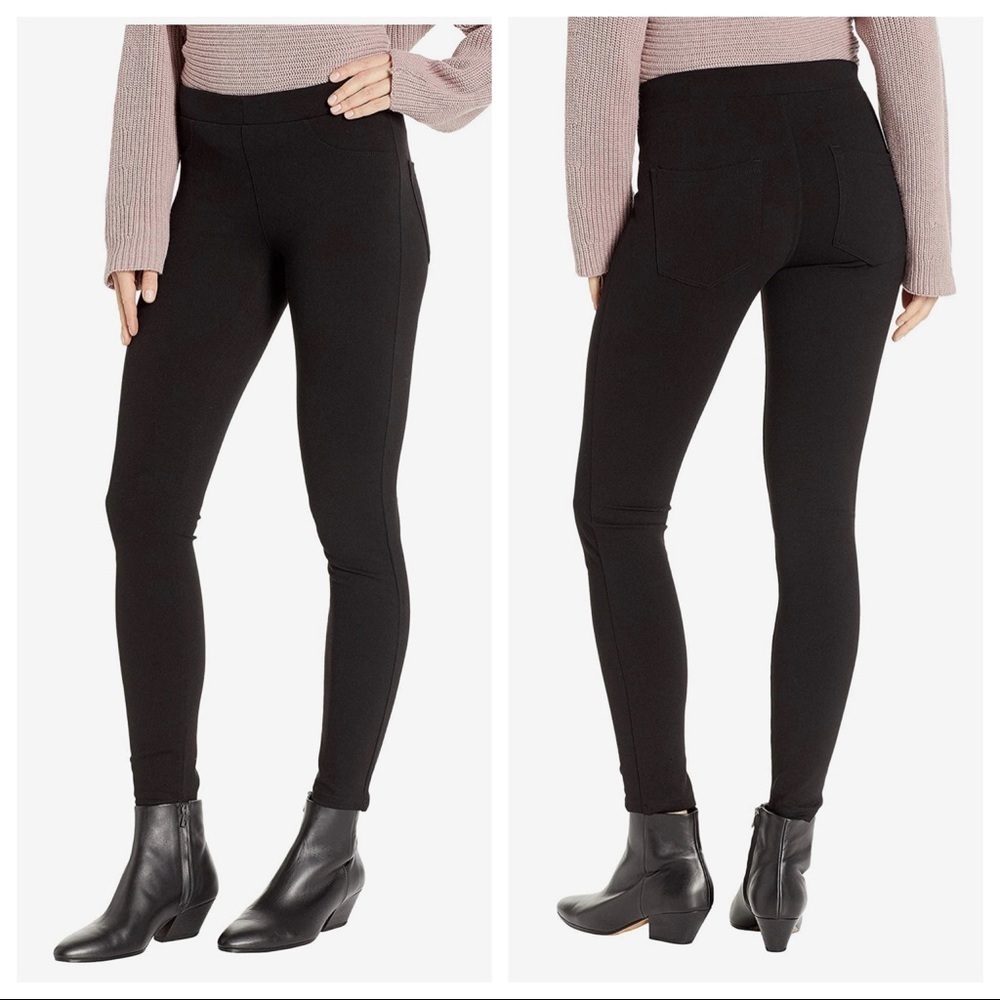 🎉 Blank NYC Mercer Ponte Basic Skinny Pant • Caviar (Black) • 25